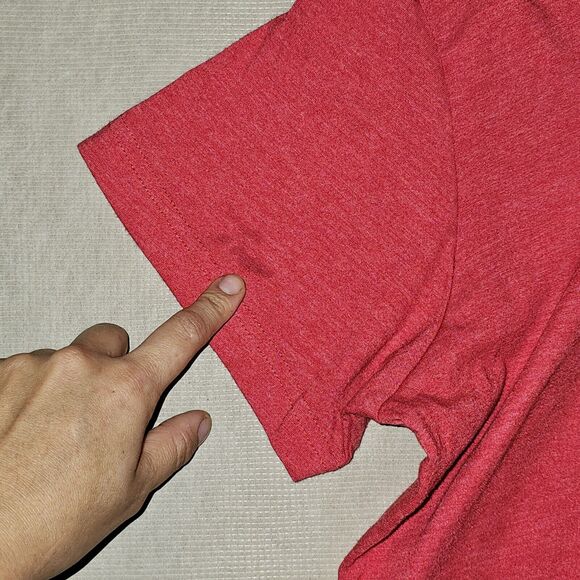 KRISPY KREME Red T-Shirt Mens XL 'Eat Krispy Kreme Doughnuts' Soft Material - Picture 5 of 8